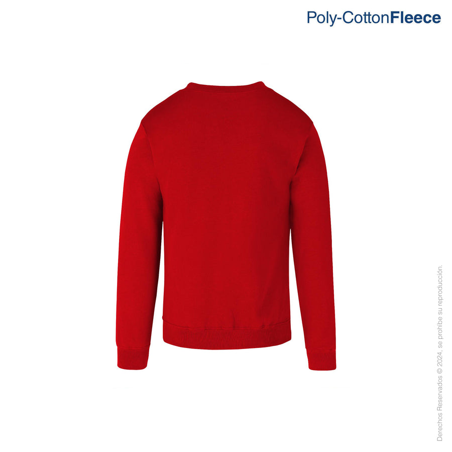 Kid’s Unisex Crew Neck Sweatshirt (Red)