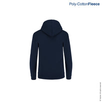 Kid's Unisex Hooded Sweatshirt With Kangaroo Pocket (Navy)