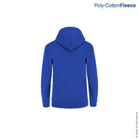 Kid's Unisex Hooded Sweatshirt With Kangaroo Pocket (Royal)