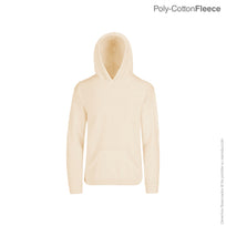 Kid's Unisex Hooded Sweatshirt With Kangaroo Pocket (Sand)