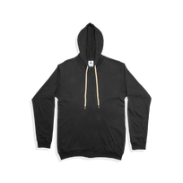 Adult’s Unisex Full Zip Hooded Long Sleeve T-Shirt With Kangaroo Pocket (Charcoal)