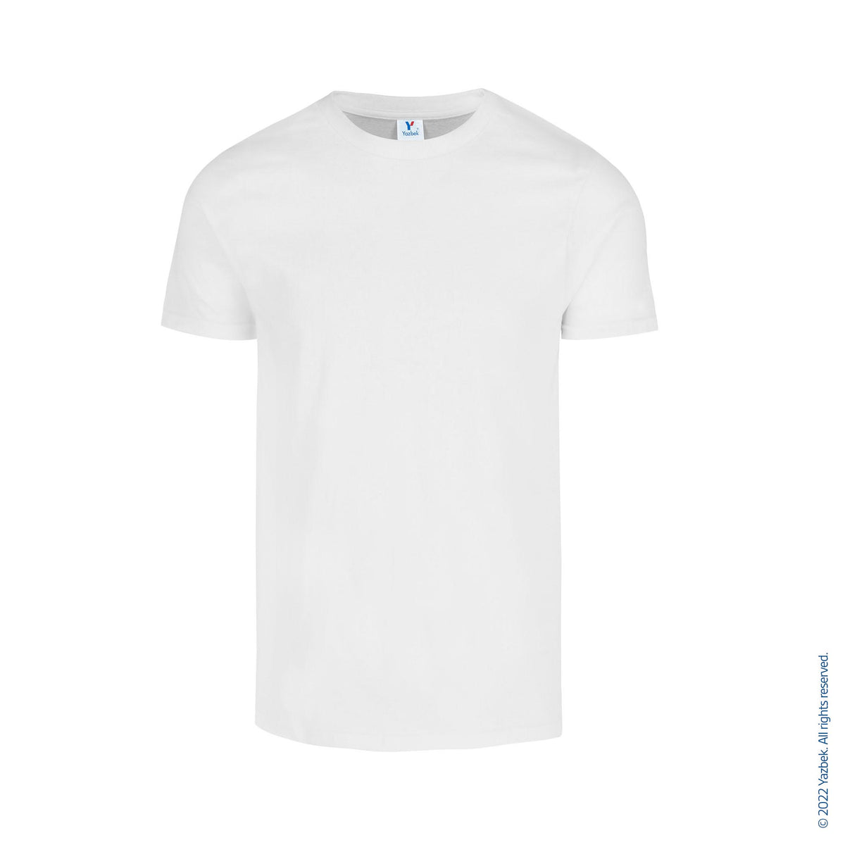 Men's Crew Neck Short Sleeve T-Shirt (White) – Yazbek USA Mint