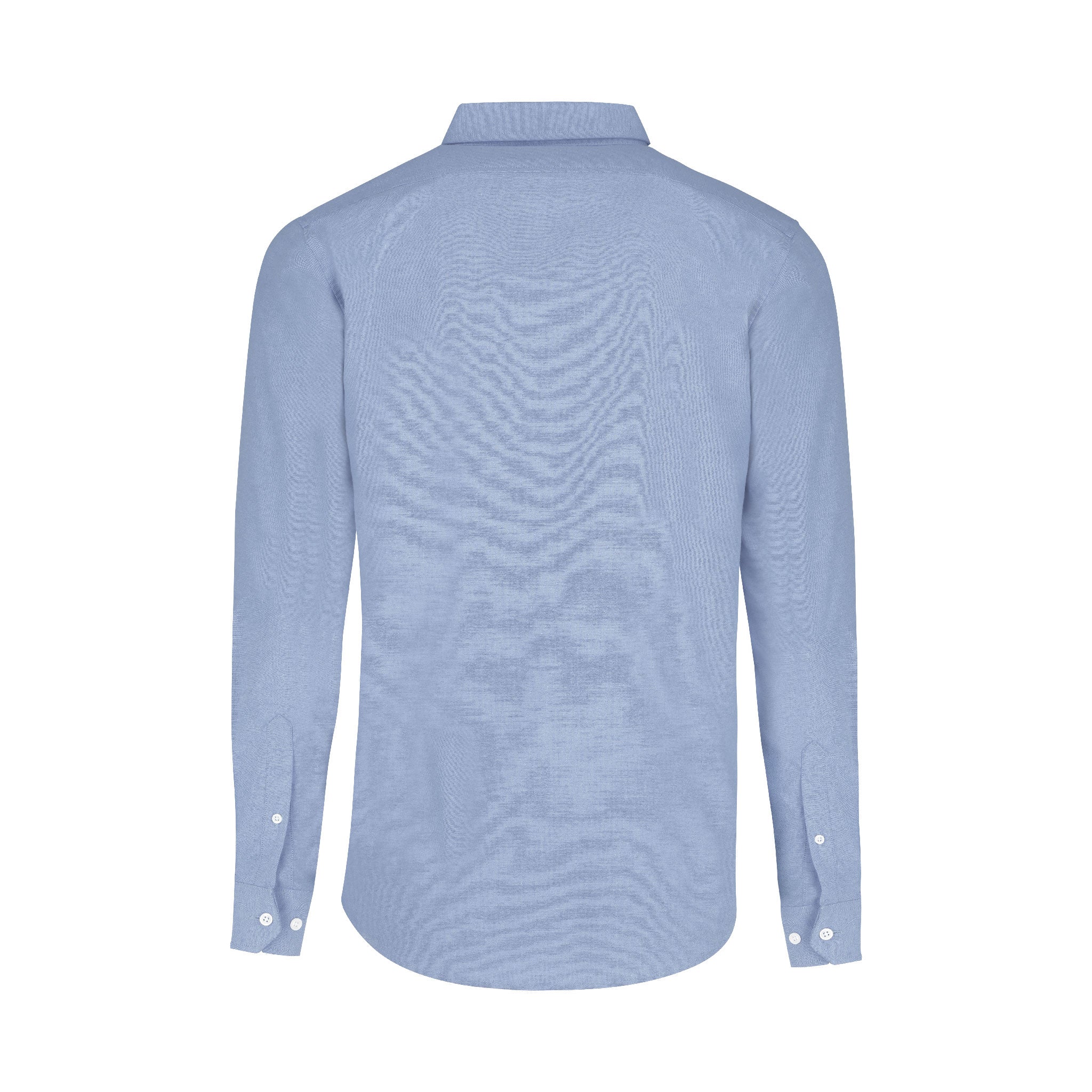 Men's Long Sleeve Oxford Shirt · 75% Cotton 25% Polyester · White