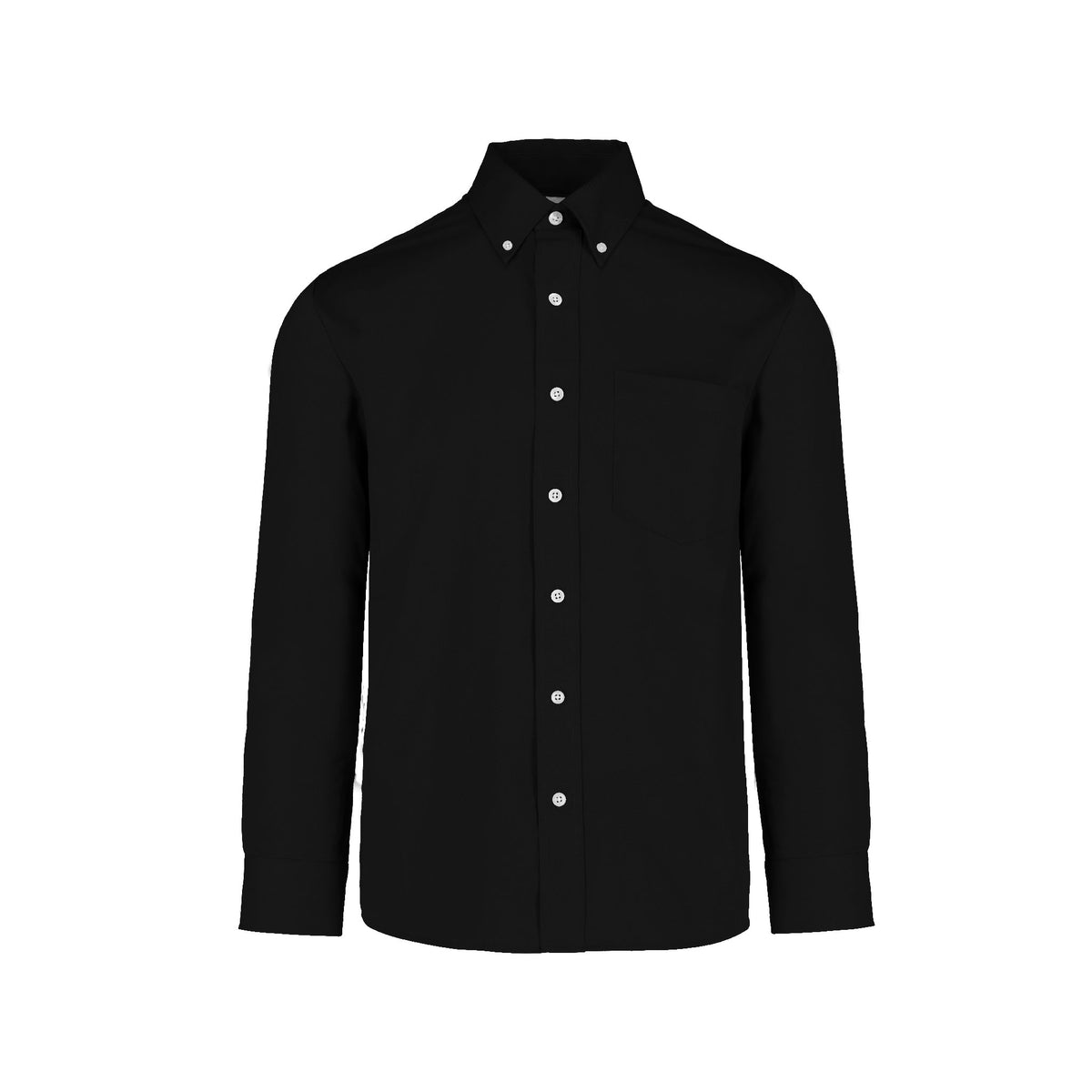 Men’s Long Sleeve Twill Shirt (Black) – Yazbek USA Mint