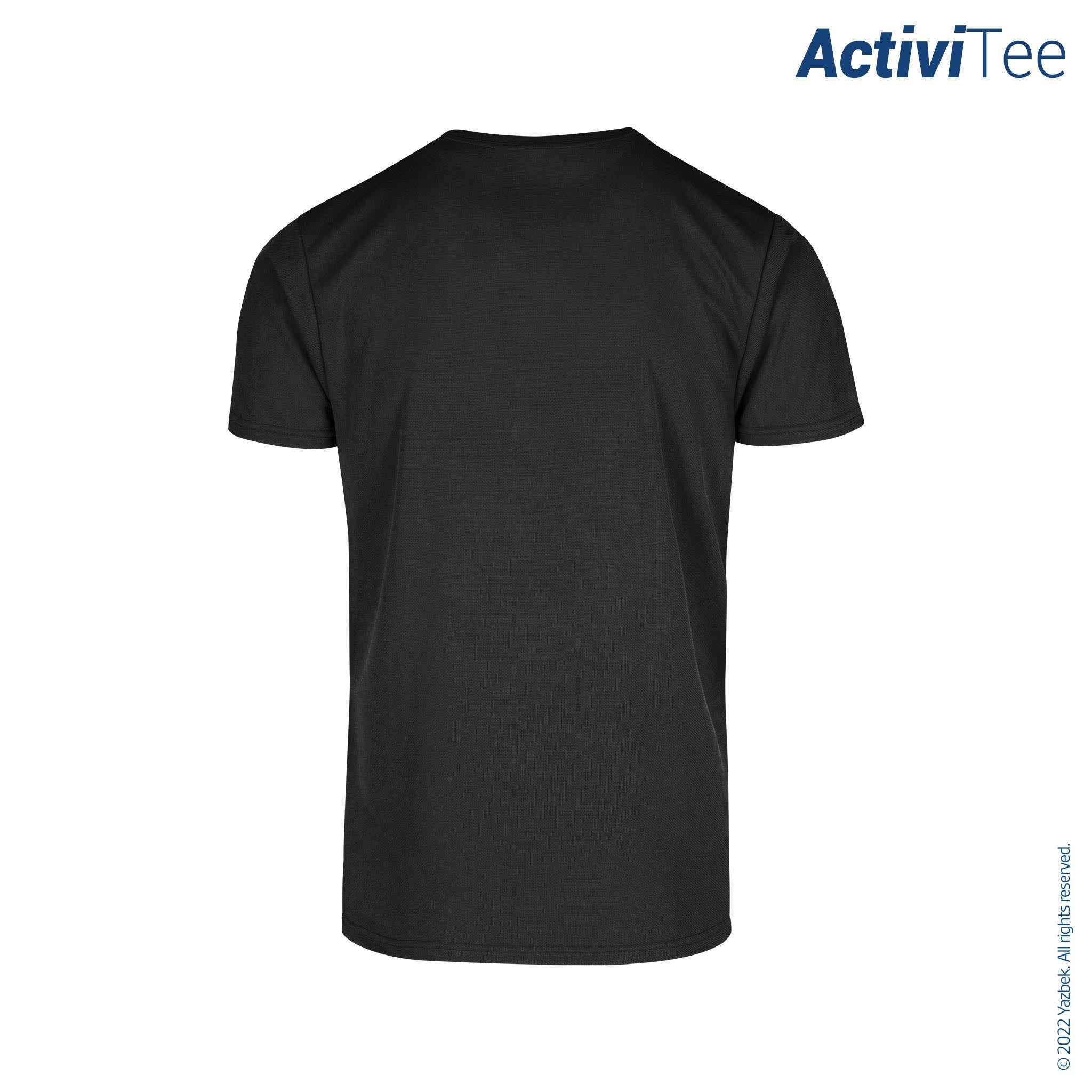 Men's Polyester Mesh Performance Crew Neck Short Sleeve T-Shirt