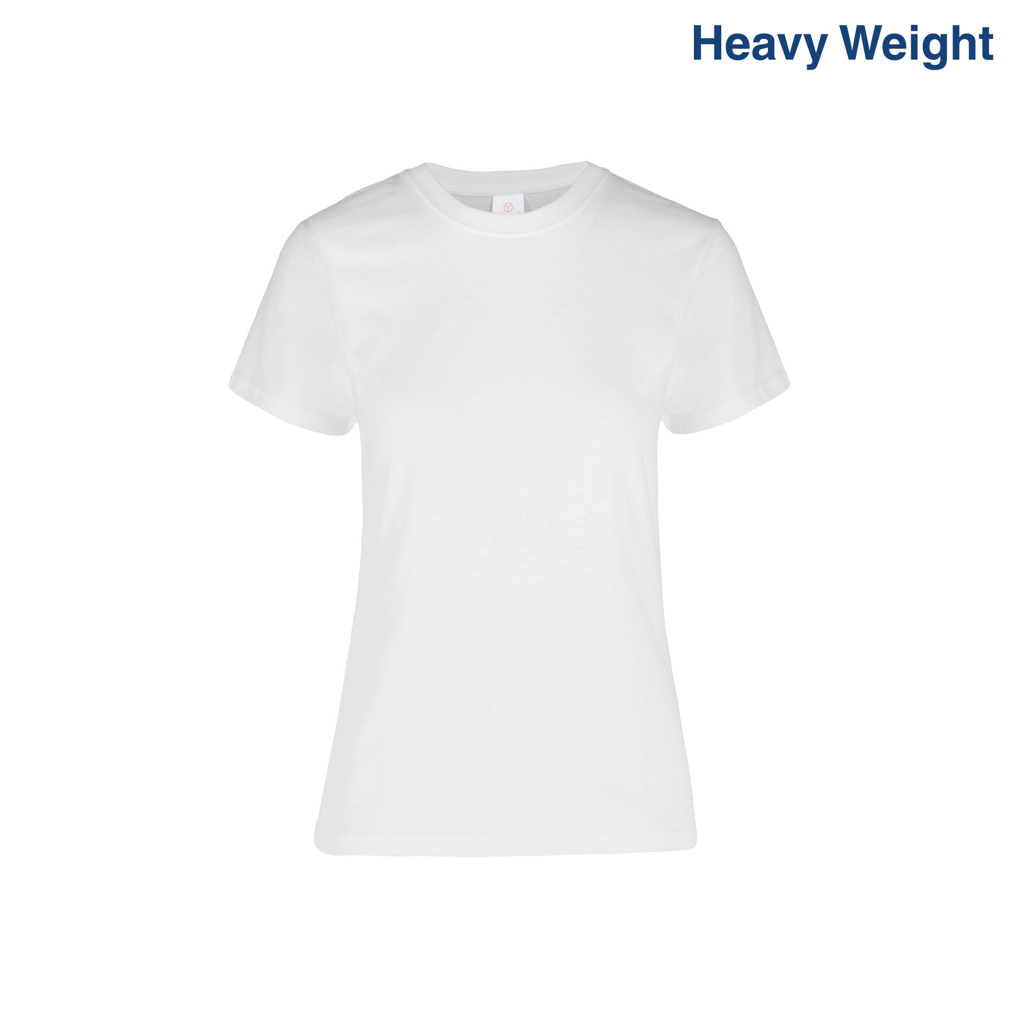 Autonomi gårdsplads bifald Women's Heavy Weight Crew Neck Short Sleeve Silhouette T-Shirt (White) –  Yazbek USA Mint