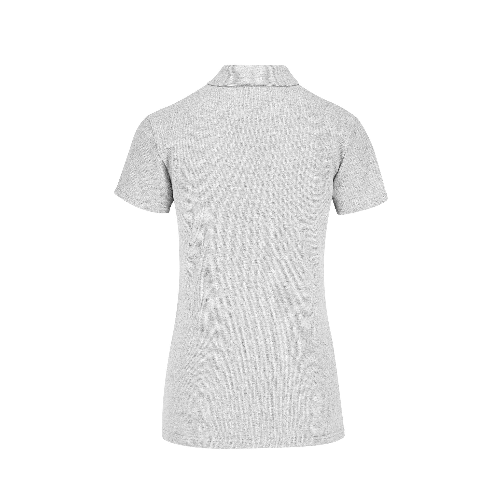 Yazbek Women’s Crew Neck Long Sleeve Silhouette T-Shirt (Heather Grey) XL / Texas