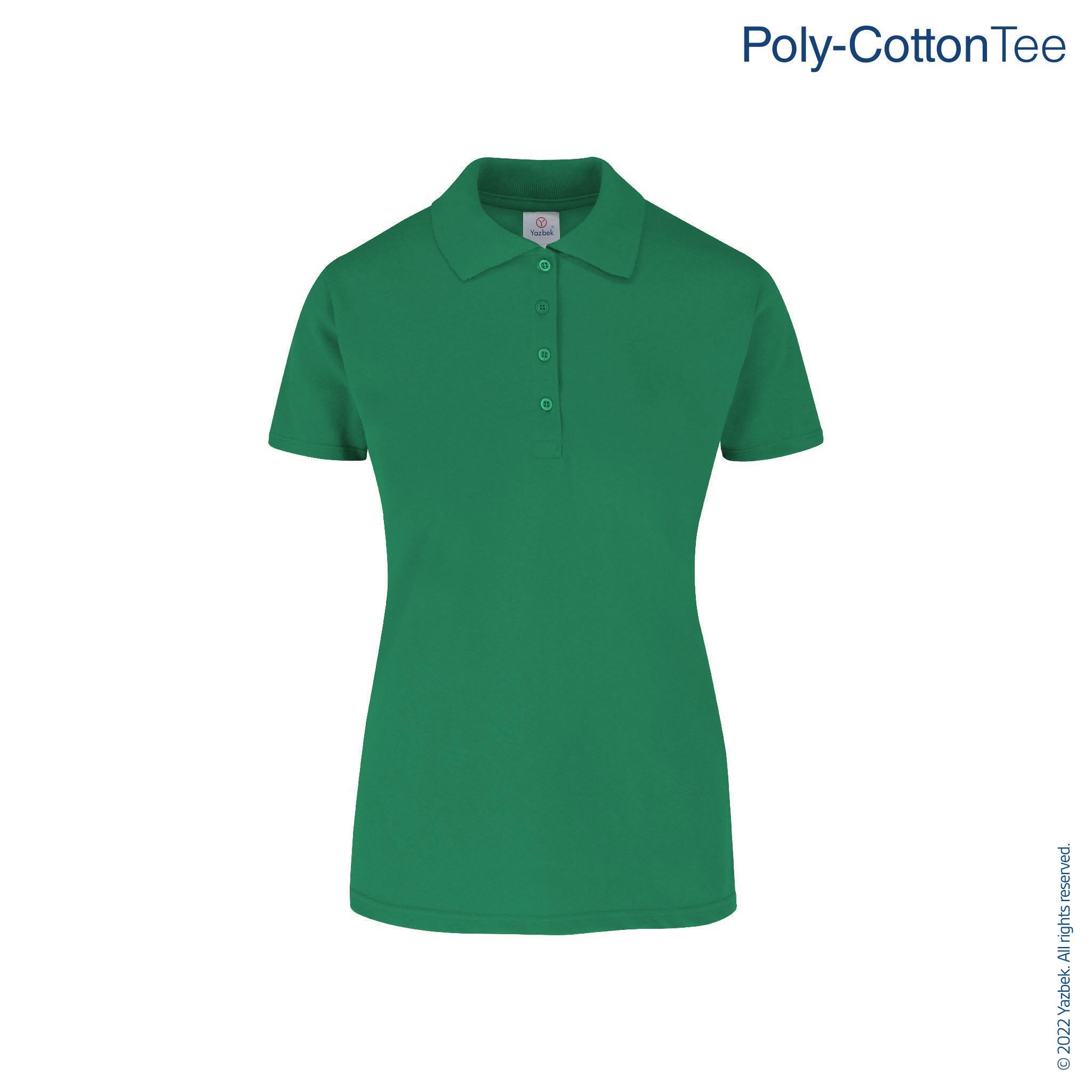 Women\'s 50/50 Polo Shirt (Jade) – Yazbek USA Mint