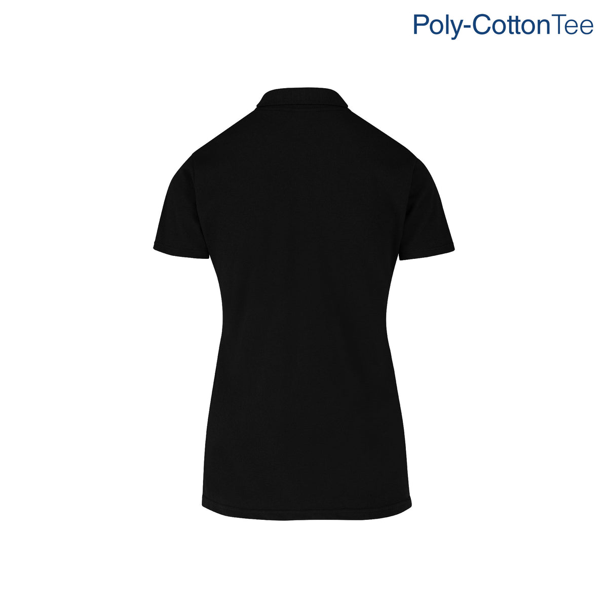 Women's 50/50 Polo Shirt (Black) – Yazbek USA Mint