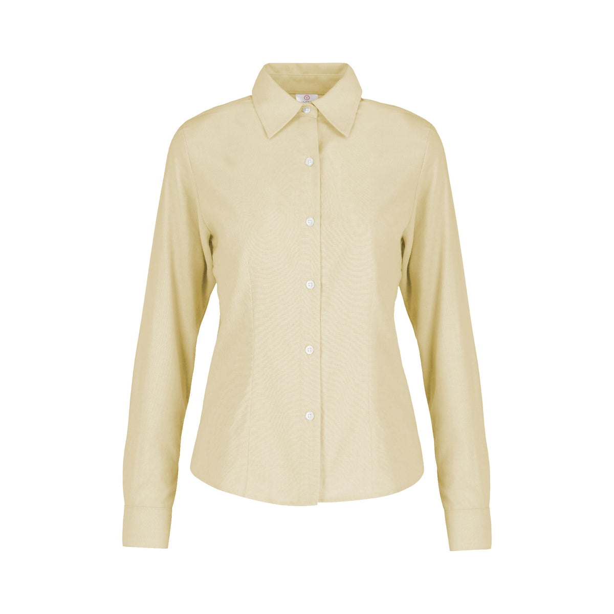 yellow dress shirt women's INSPIRE CHIC Women's Shirt Flat Collar Long Sleeves Button Down Office Satin Shirt L Yellow