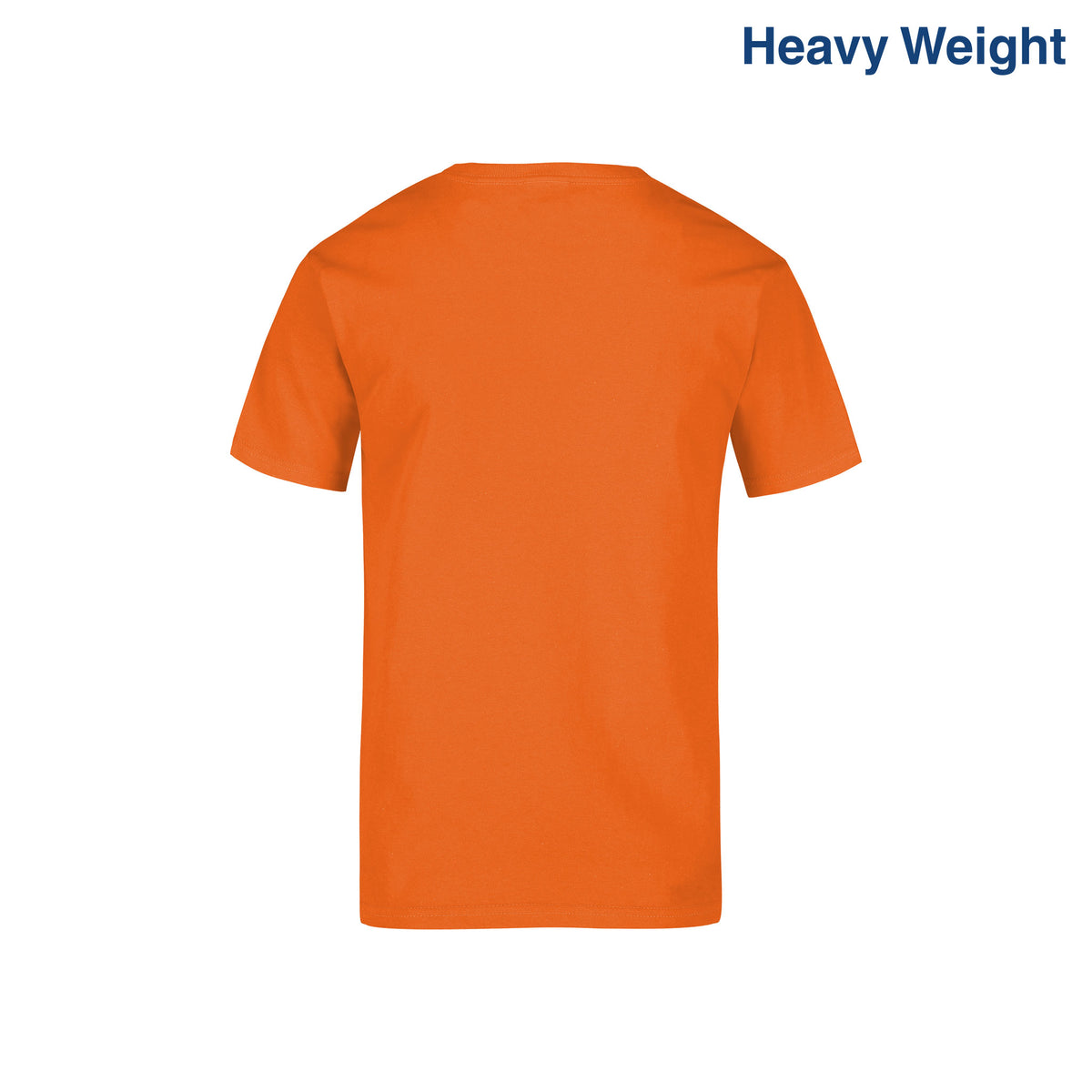Youth’s Heavy Weight Crew Neck Short Sleeve T-Shirt (Orange) – Yazbek ...
