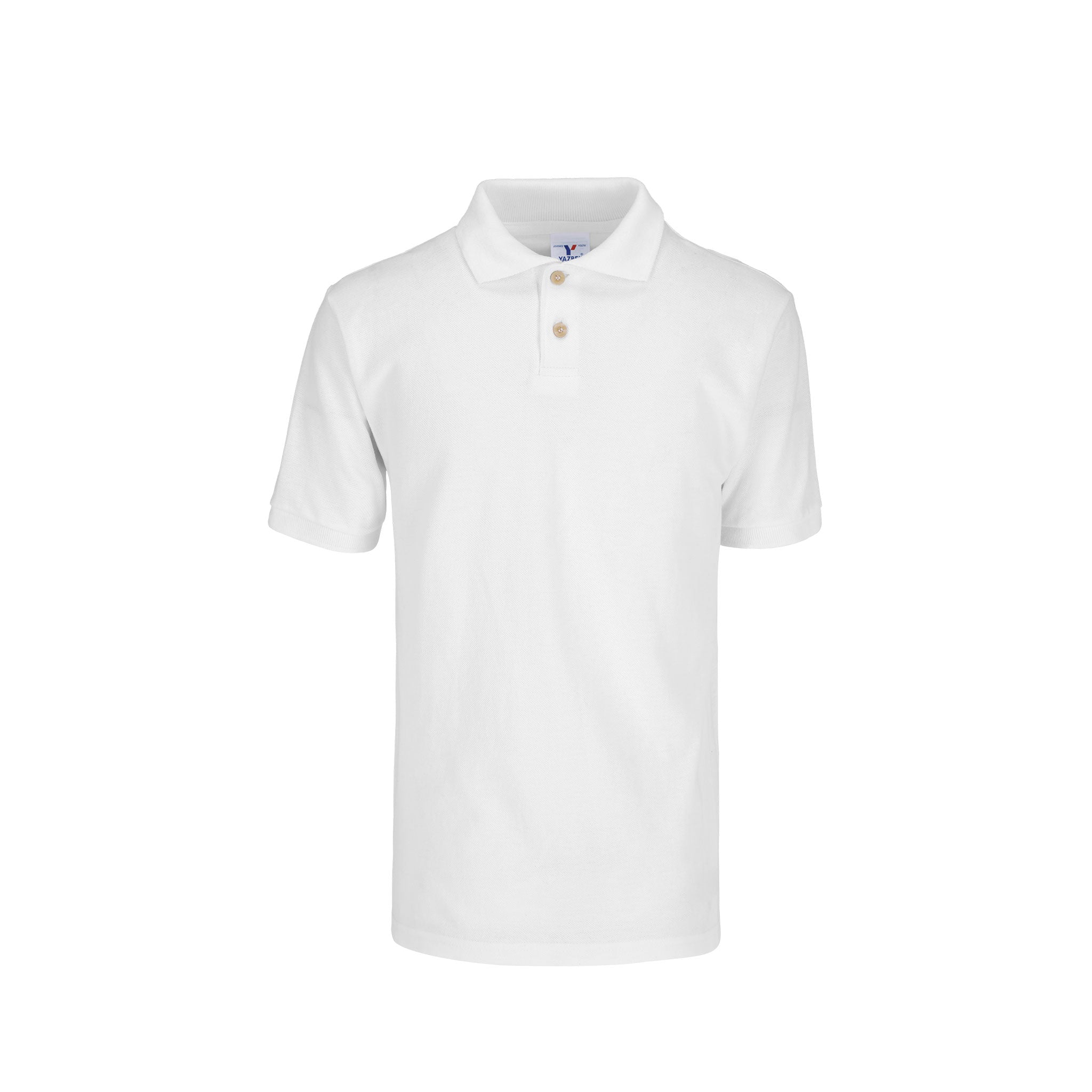Sustainable Polo Shirt Made in Brooklyn NY USA White / S