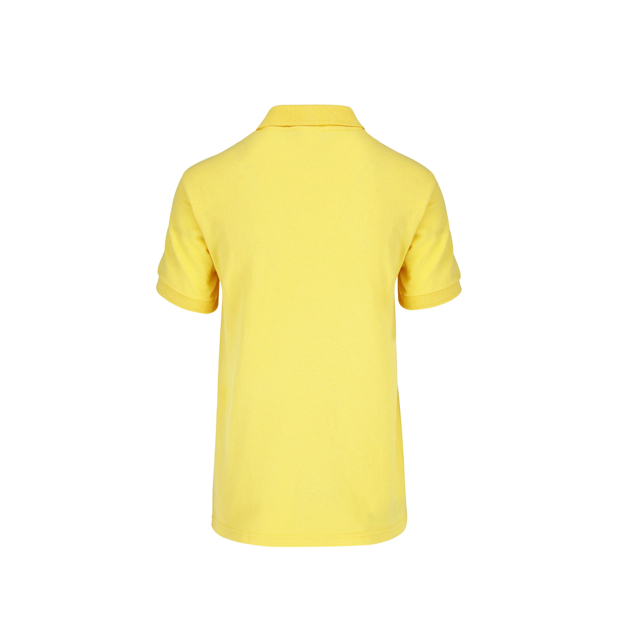 N°21 yellow and light blue two-tone jersey t-shirt with vintage effect logo  for children