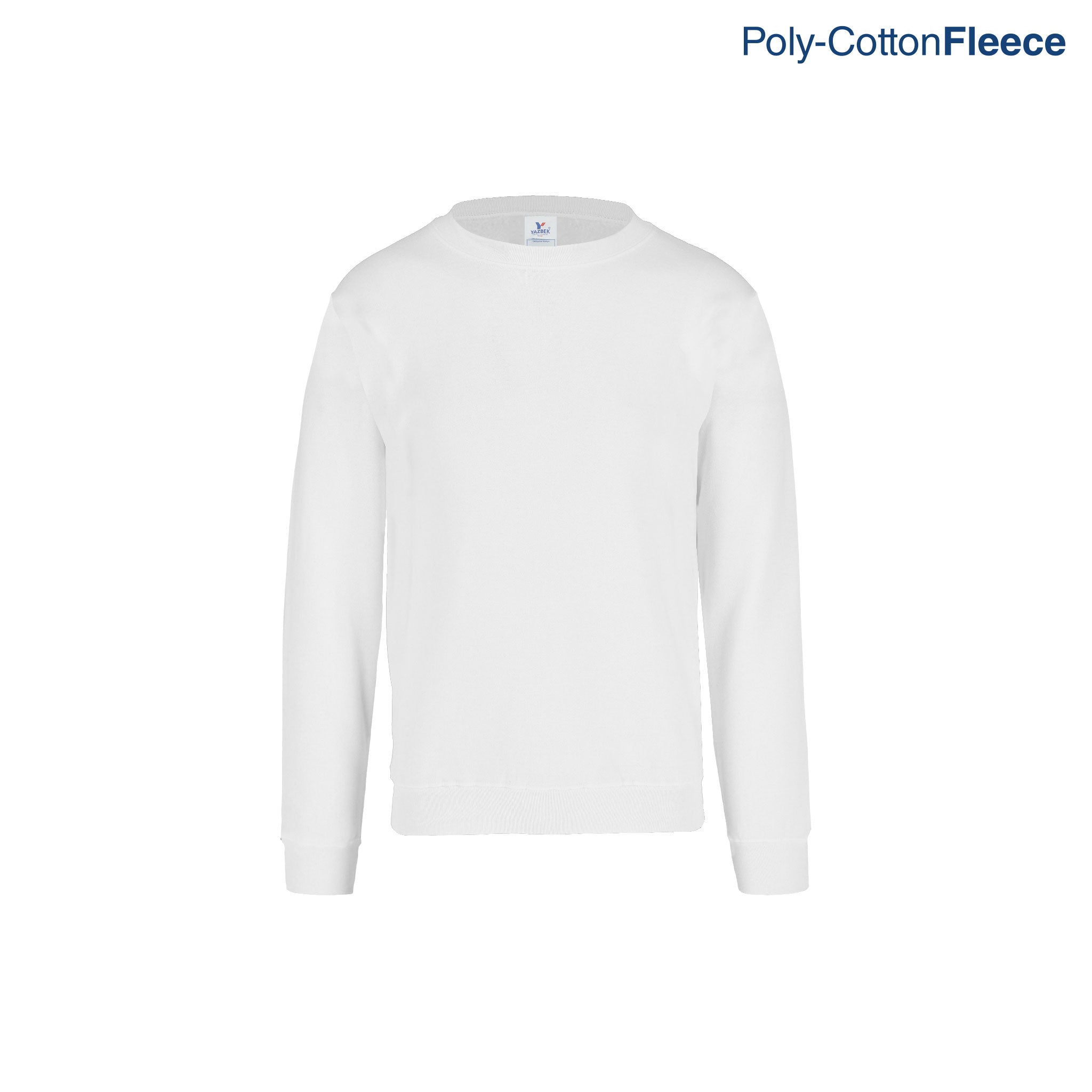 Youth’s Unisex Crew Neck Sweatshirt (White)