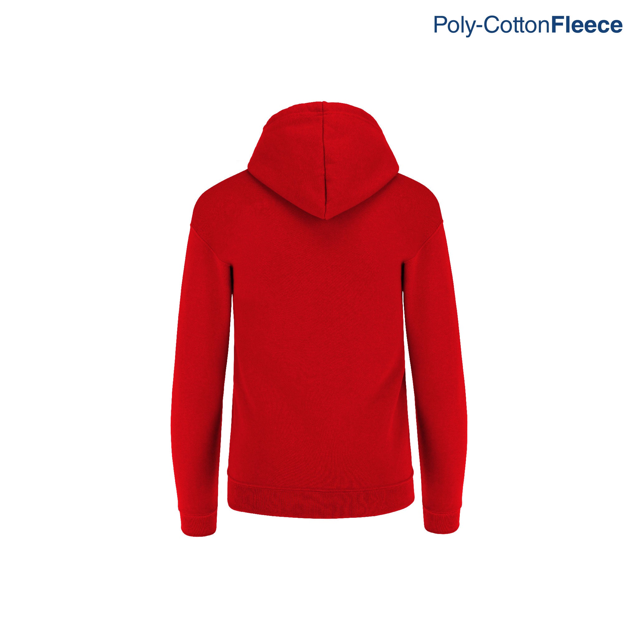 Youth's Unisex Full Zip Hooded Sweatshirt With Kangaroo Pocket