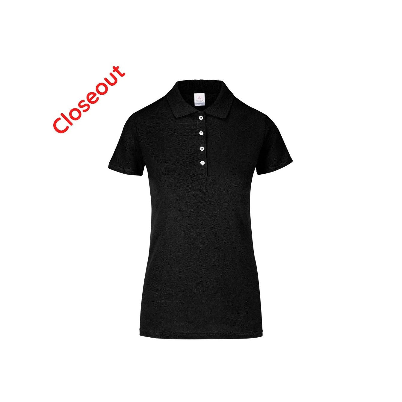 Women’s Silhouette Sport Shirt (Black)